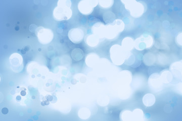 Abstract blue and white circles background