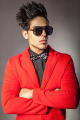Obraz premium Fashion eastern model posing.