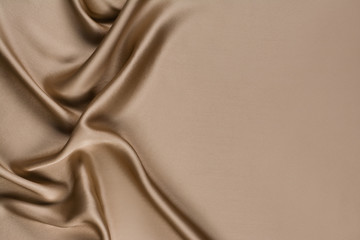 Smooth, elegant silk texture abstract background. Top view photograph.