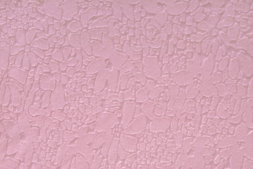 pink material with pattern, guipure background