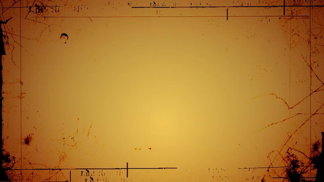Loop of abstract grunge on an aged film stock look with glitches,stutter and gate weave.
