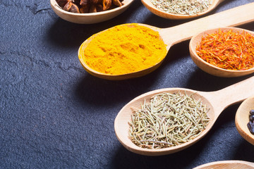 assortment of spices