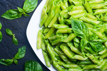 pasta with spinach