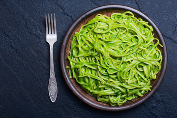 pasta with spinach