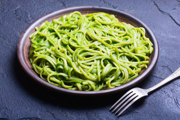 pasta with spinach