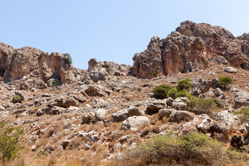 Fototapeta premium Paysage rocheux méditerranéen 