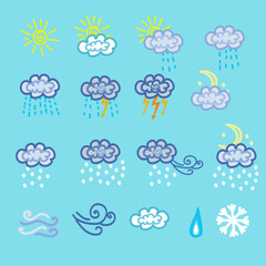 Weather icons