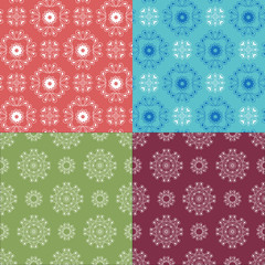 Set of seamless patterns.