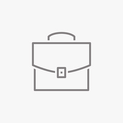 Thin line icon. Portfolio