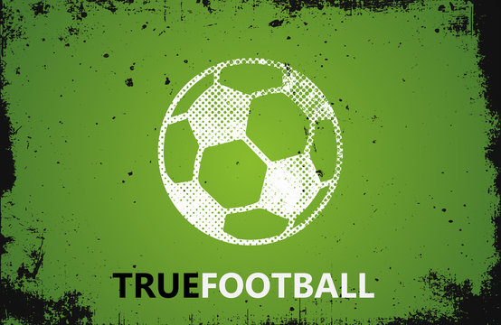 Football logo. Ball logo design. Football ball design