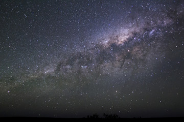 the Milky way in the outback.