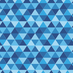 Fototapeta na wymiar Seamless pattern of equilateral triangles