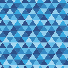 Seamless pattern of equilateral triangles