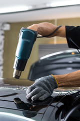 Car window tinting series : Heat shrinking window film