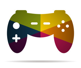 game multicolor icon vector