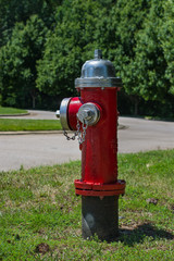 Fire hydrant. 