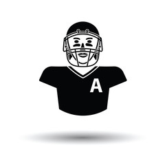 American football player icon