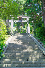 Approach to Izusan shrine