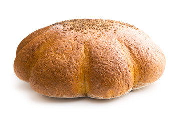 Large loaf of bread.