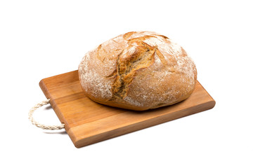 Various of bread on cutting board