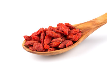 goji berries close up