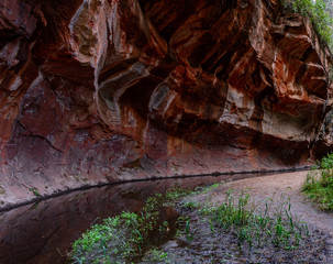 sedona sandstone red
