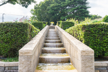 Waterway of the Western-style garden