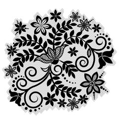 Floral lace pattern
