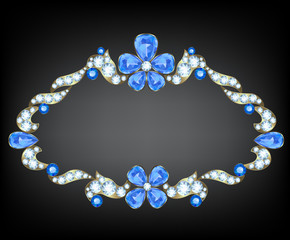 Jewelry vintage card