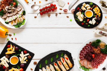 Cuisine Menu Banquet Buffet Restaurant Snack Party Tableful Concept