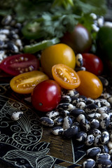 Fresh Tomatoes and Beans