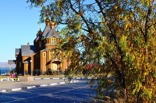 golden autumn in Anadyr