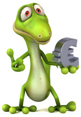 Fototapeta premium Fun lizard