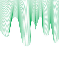 abstract Wave lines background