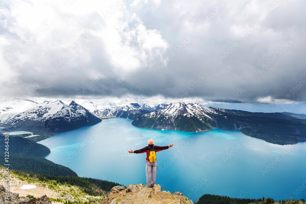 Sticker garibaldi lake