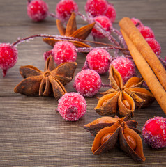 Christmas natural decoration