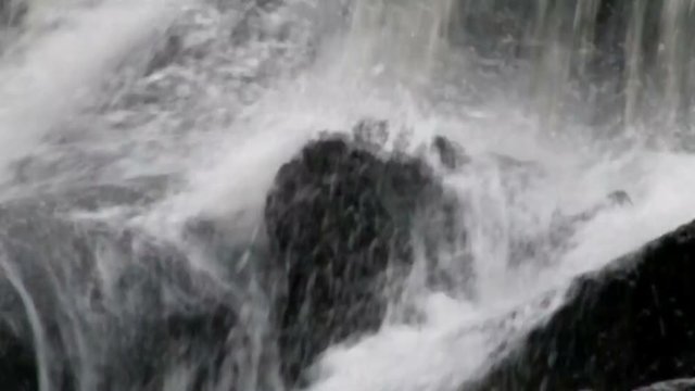 Waterfall of the severage system