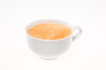 Coffee cup isolated on white
