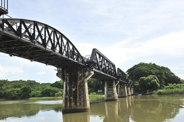 Naklejka na ściany i meble The Bridge of the River Kwai kanjanaburi