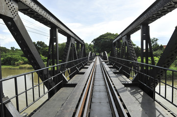 Fototapeta premium The Bridge of the River Kwai kanjanaburi