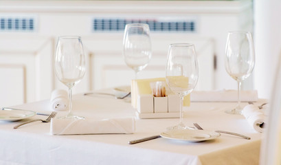 restaurant interior..