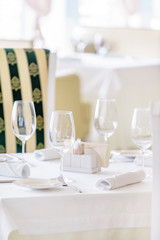 restaurant interior..