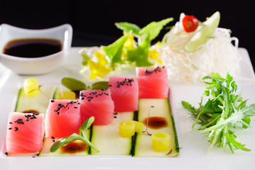 Tuna sashimi