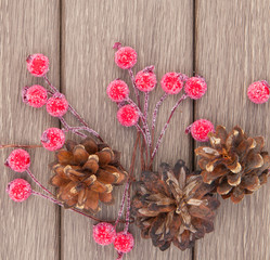 Christmas natural decoration