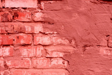 Brick texture with scratches and cracks