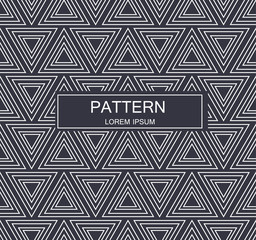 Abstract triangle seamless pattern background