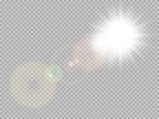 Sunlight special lens flare. EPS 10 - 122472503
