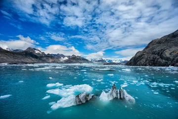 Fotobehang Arriving at the Columbia Glacier © Ricardo Serpa