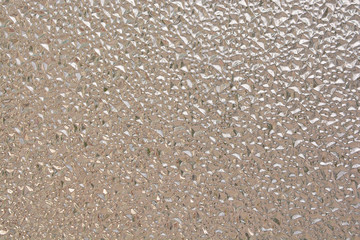 Glass surfaces, Texture of glass panel