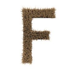 text fur alphabet